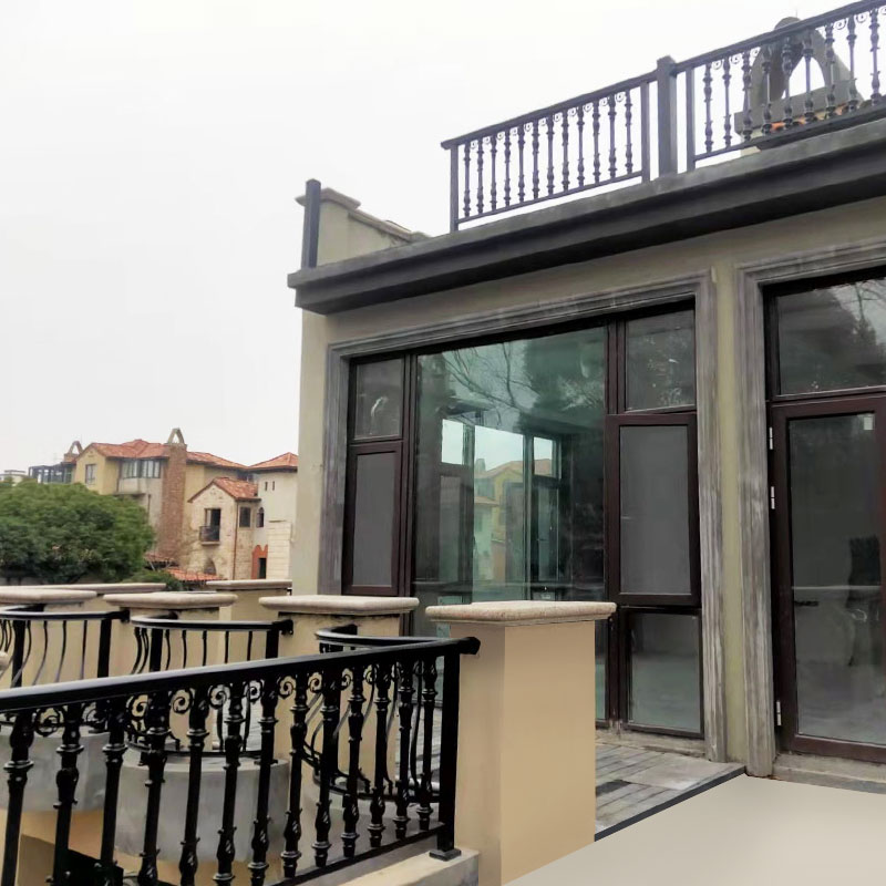Garde-corps de balcon en alliage d'aluminium