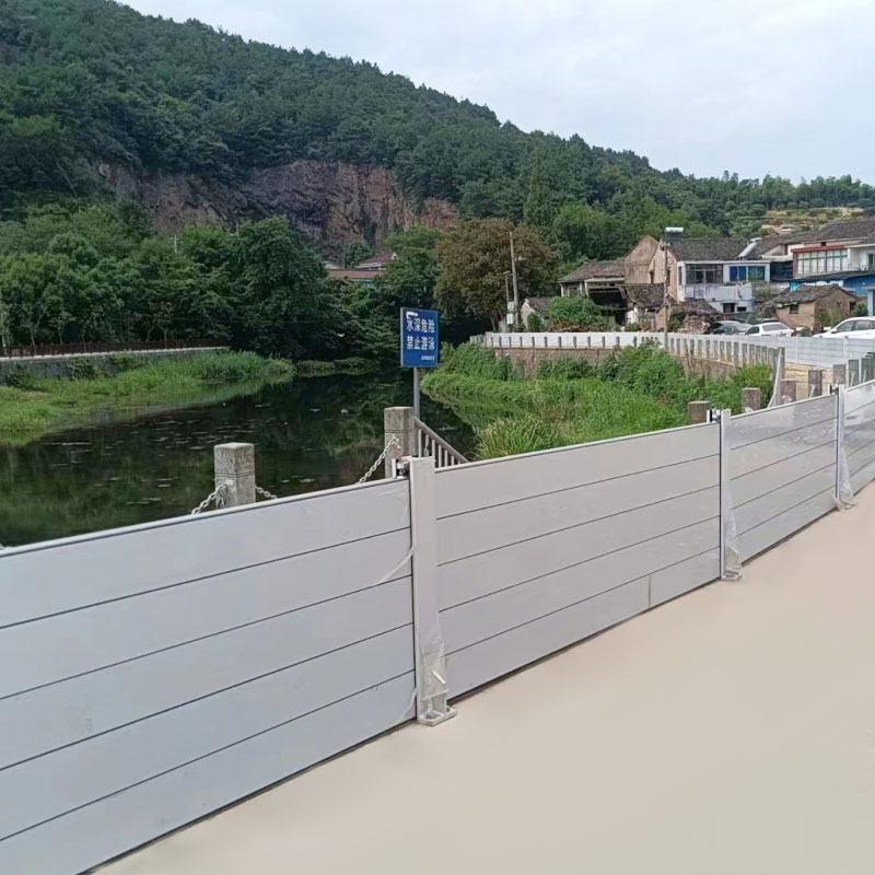 Panneau de contrôle des crues de rivière en alliage d'aluminium