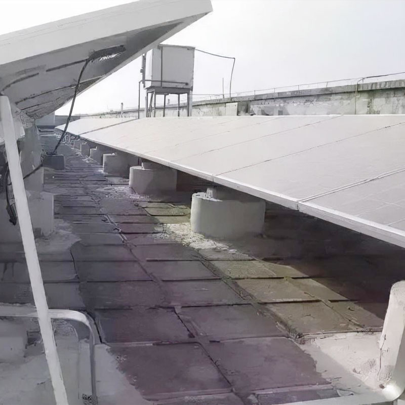 Support solaire pour toit plat