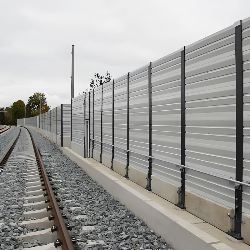 Mur antibruit ferroviaire